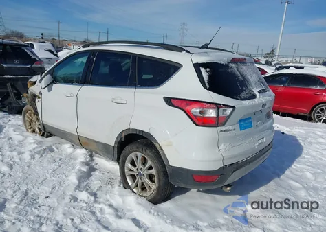 2018 Ford Escape Se z USA, uszkodzony, nr VIN 1FMCU9GD7JUC57256
